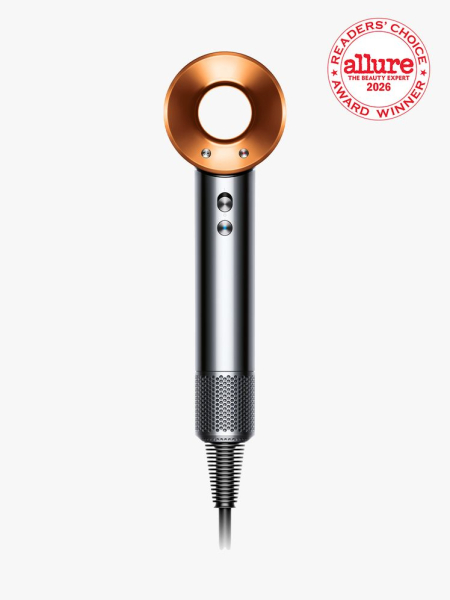 A Dyson Supersonic Dryer on a white background